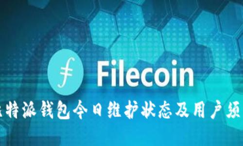 比特派钱包今日维护状态及用户须知