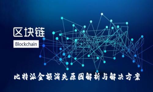 比特派金额消失原因解析与解决方案