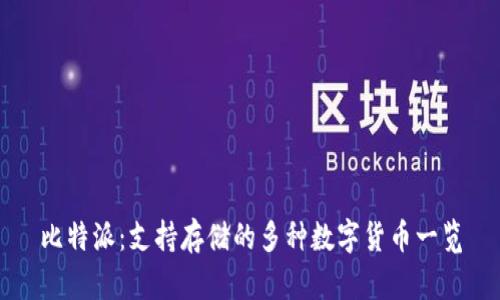 比特派：支持存储的多种数字货币一览