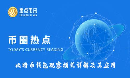 比特币钱包观察模式详解及其应用